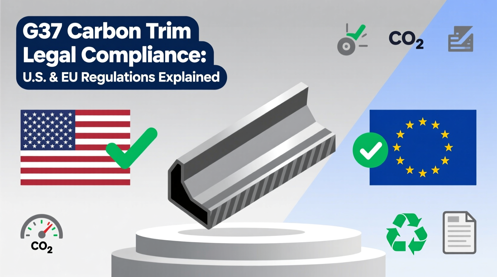 g37 carbon trim legal compliance