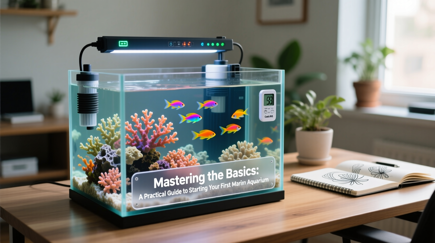 mastering the basics a practical guide to starting your first marine aquarium