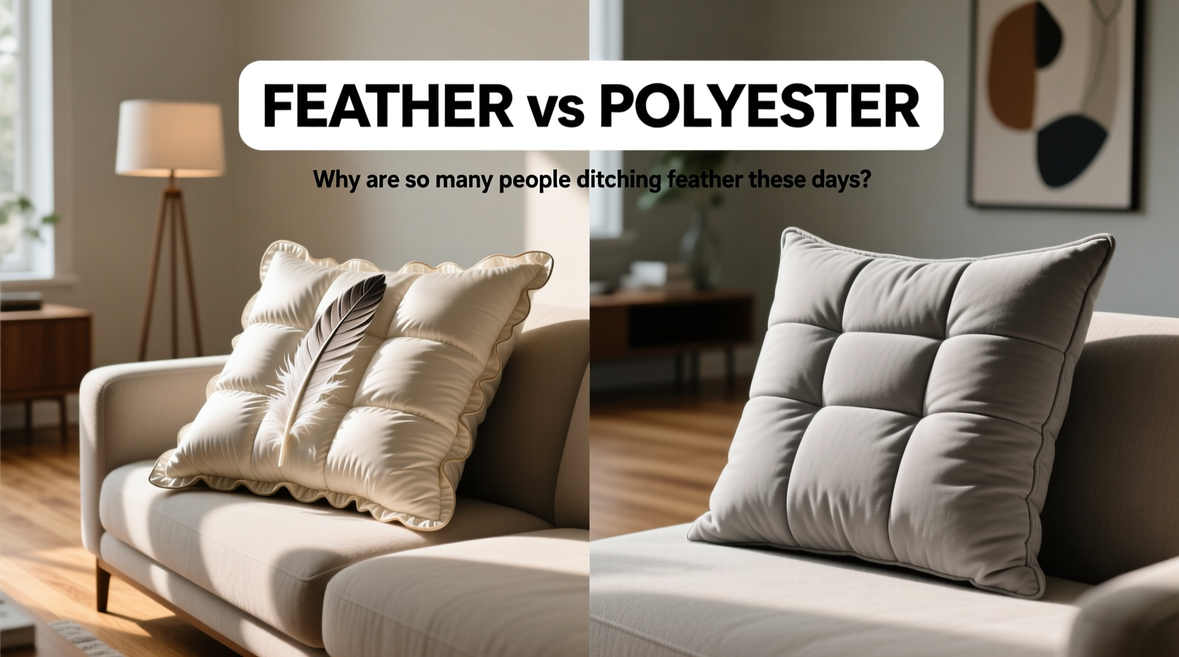 feather vs polyester cushions why are so many people ditching feather these days 2