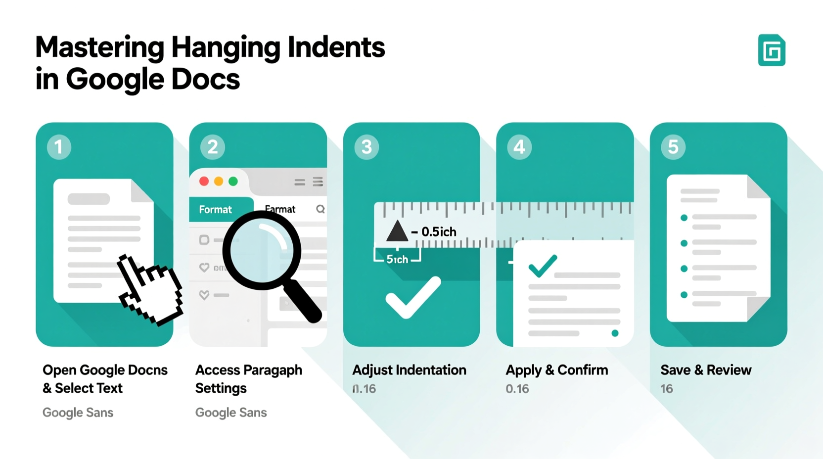 mastering hanging indents in google docs a step by step formatting guide