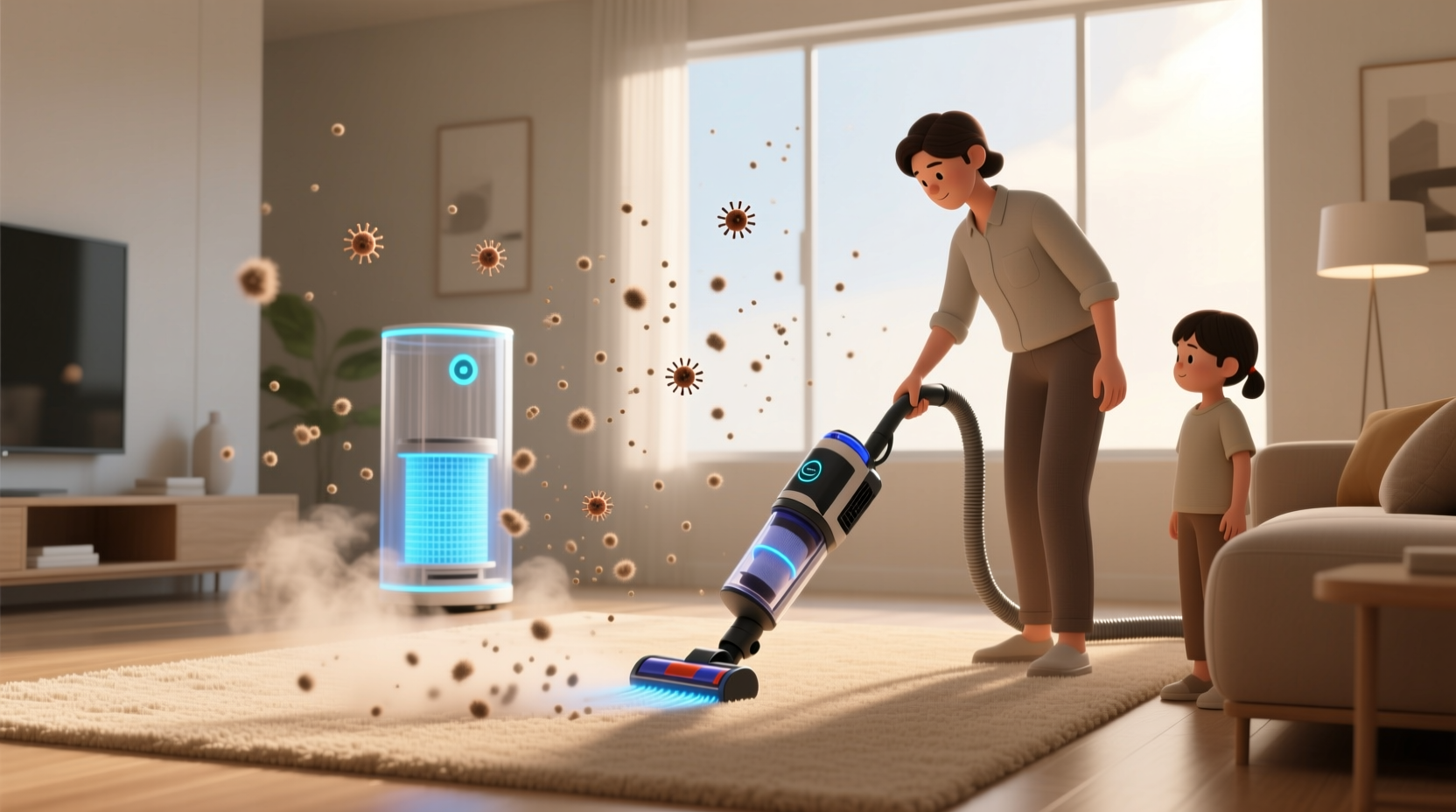how to keep carpets from polluting your indoor air
