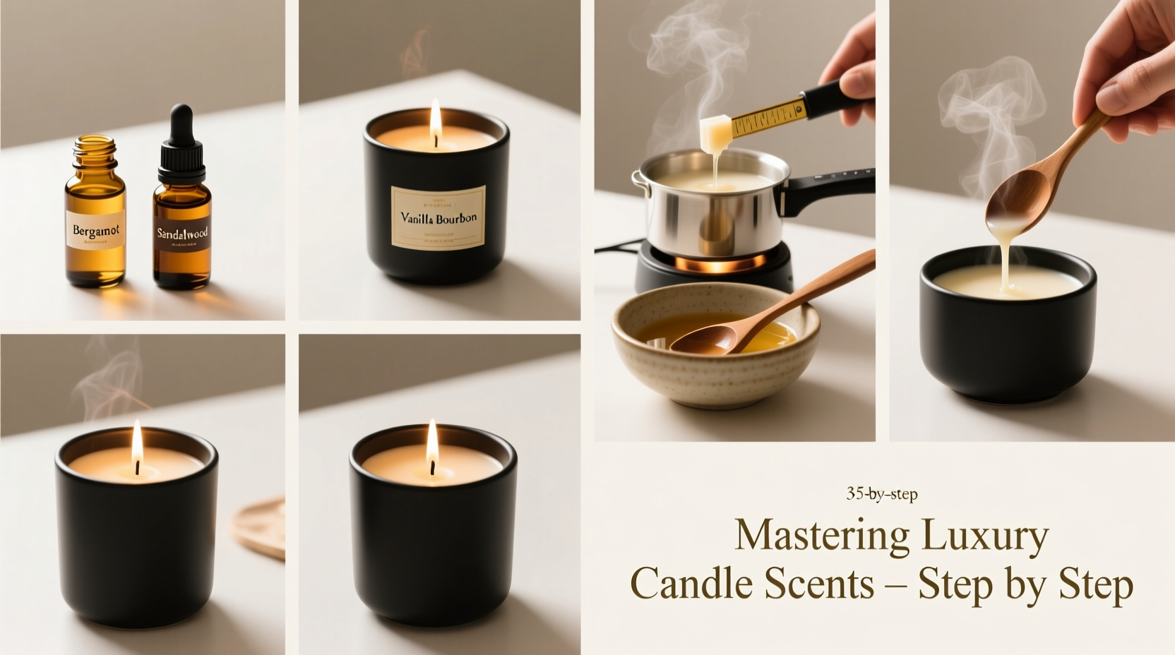 mastering luxury candle scents a step by step guide to crafting your perfect blend at home