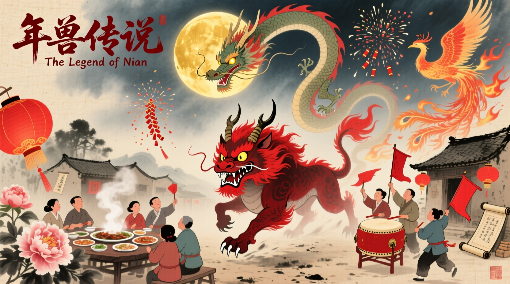 what is the origin story of chinese new year