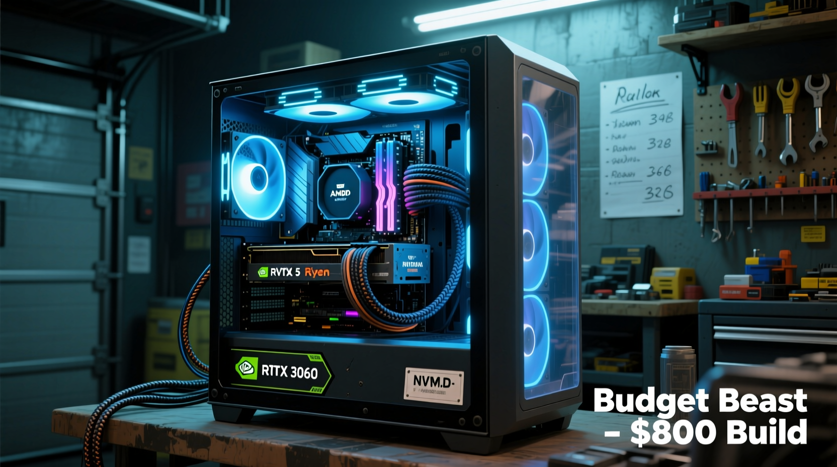 smart strategies to build a high performance gaming computer on a tight budget