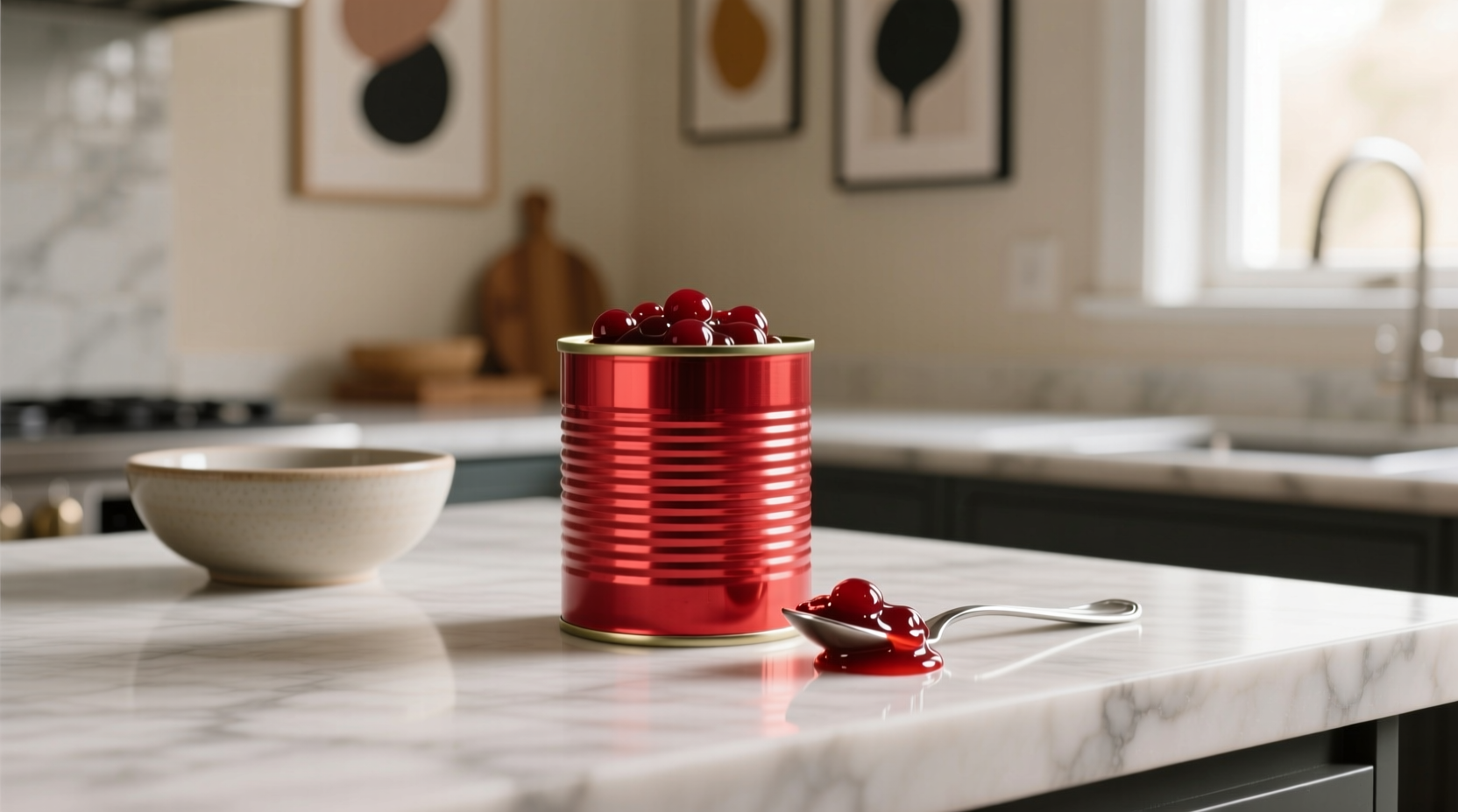 how to serve canned cranberry sauce
