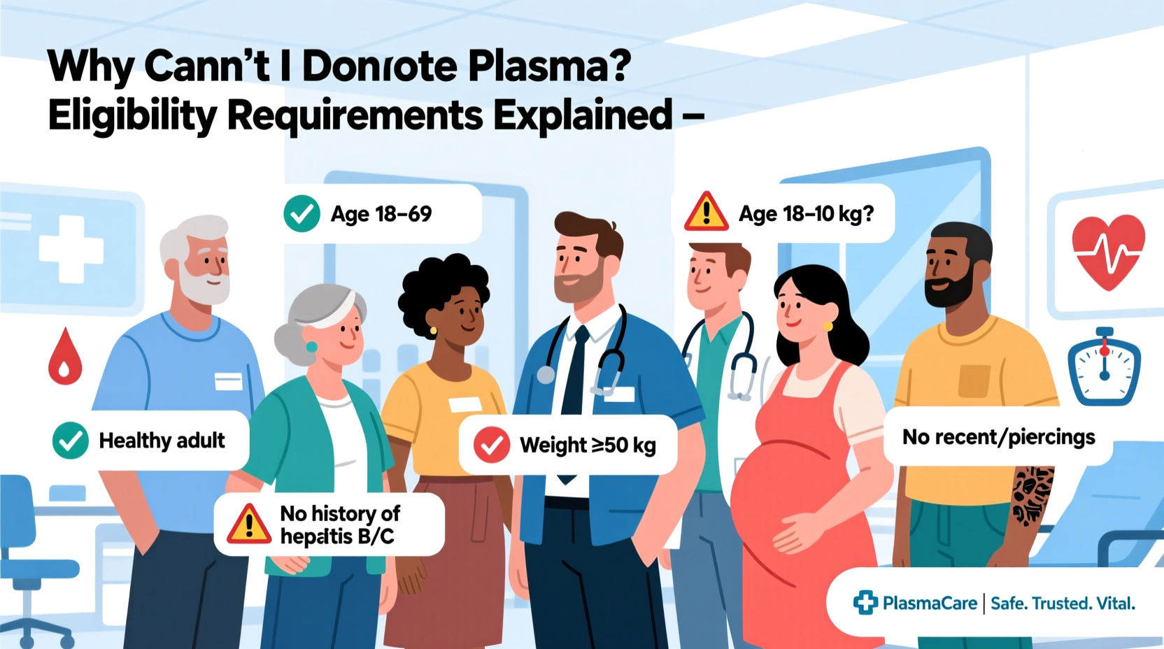 why cant i donate plasma eligibility requirements explained