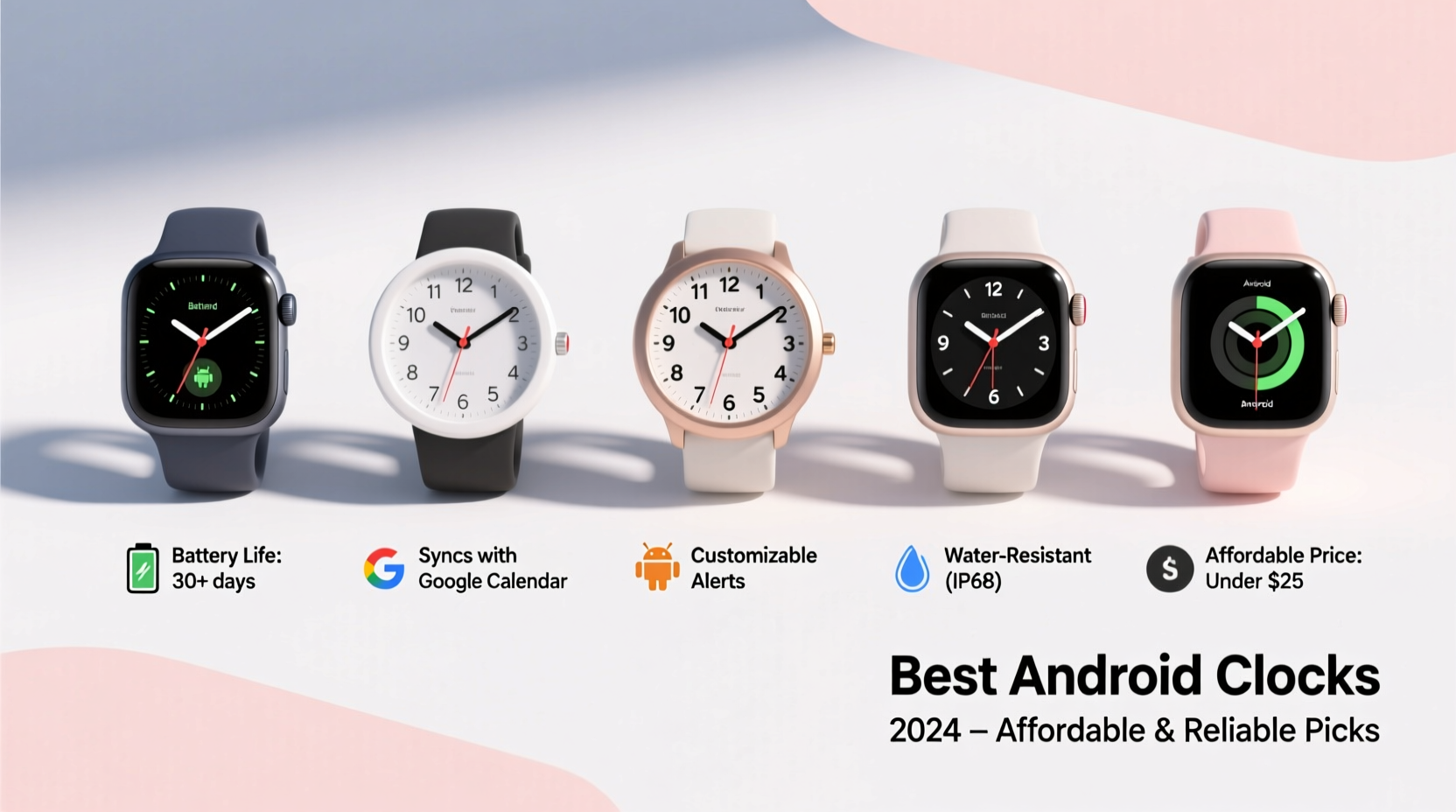 affordable reliable picks for the best clock for android use
