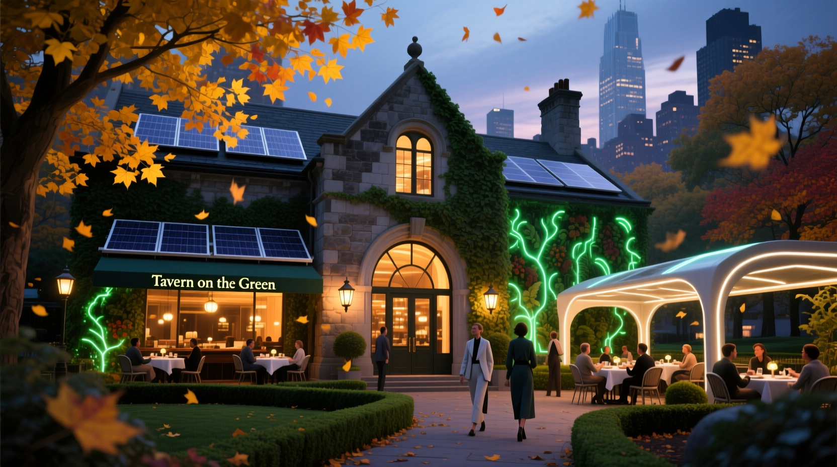 is the tavern on the green still open