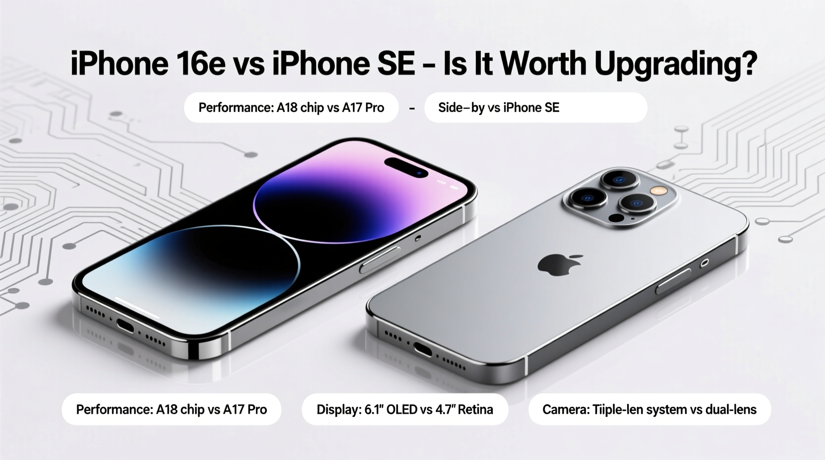 iphone 16e vs iphone se is it worth upgrading your old iphone