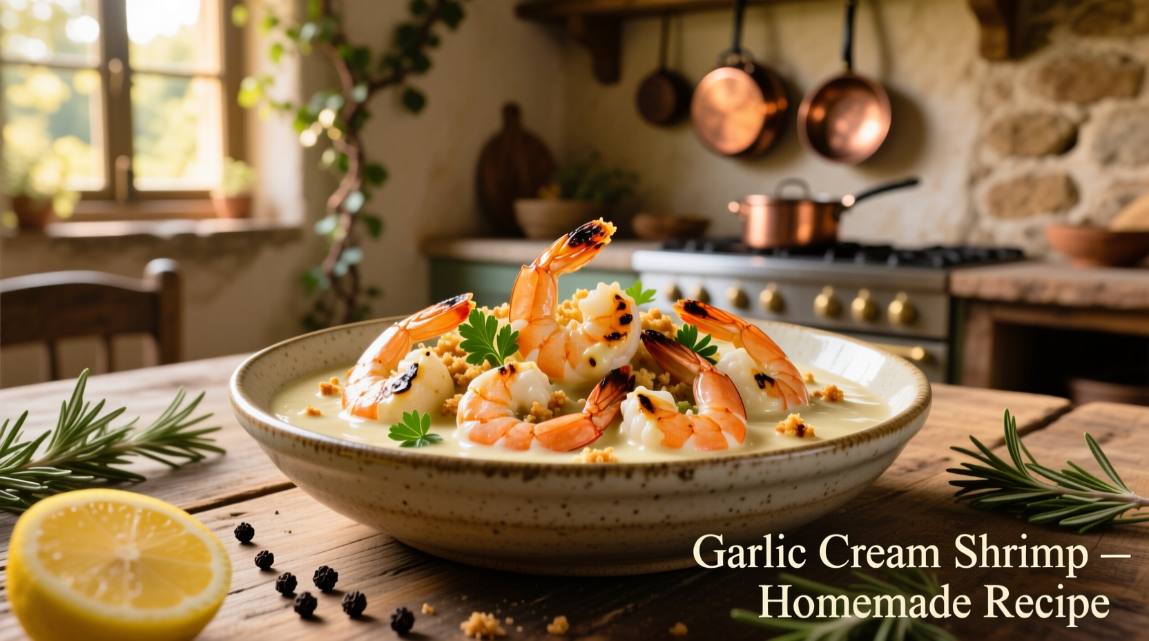 Perfect Creamy Garlic Shrimp Recipe in 20 Minutes
