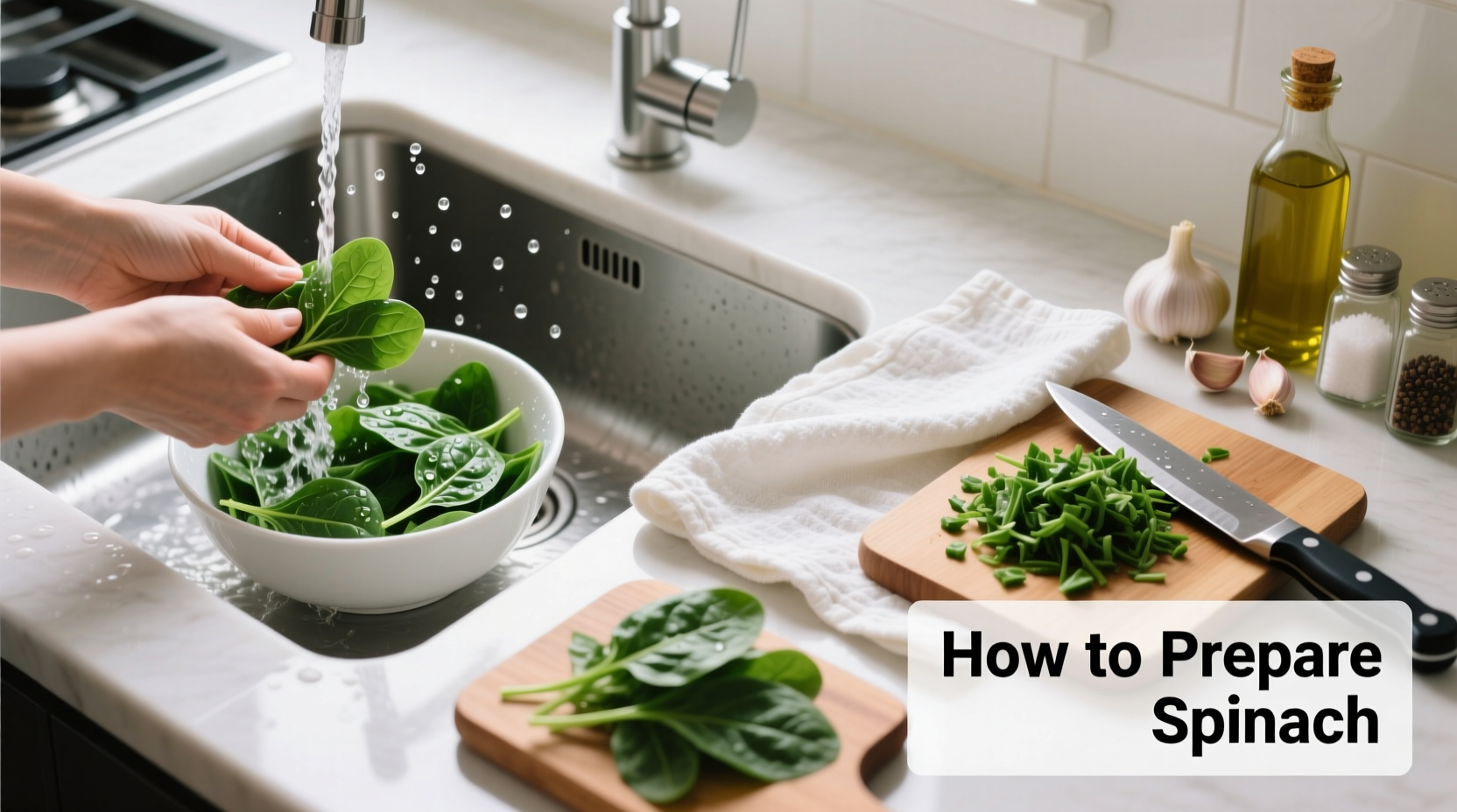 How to Prepare Spinach: Best Methods for Flavor & Nutrition