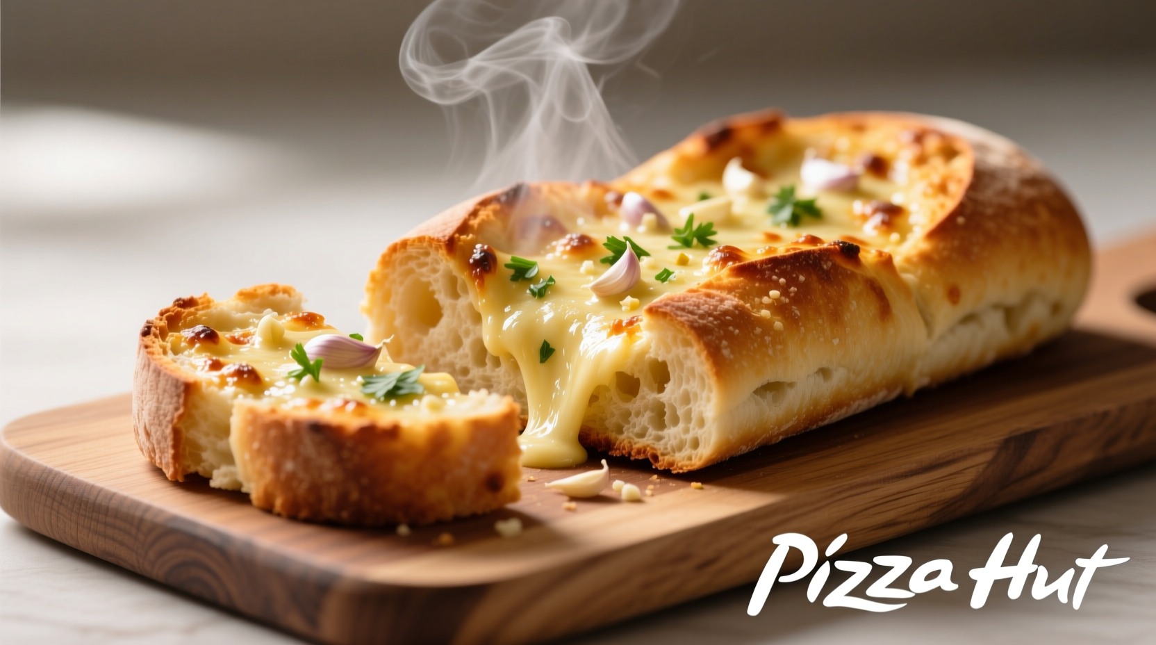 pizza hut garlic bread