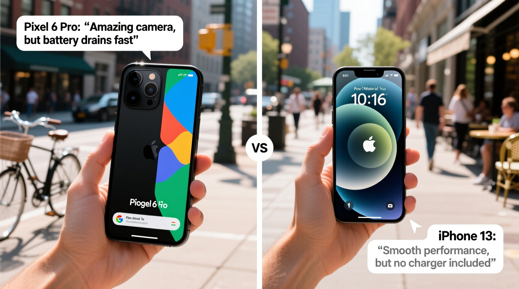 pixel 6 pro vs iphone 13 what are real users actually saying