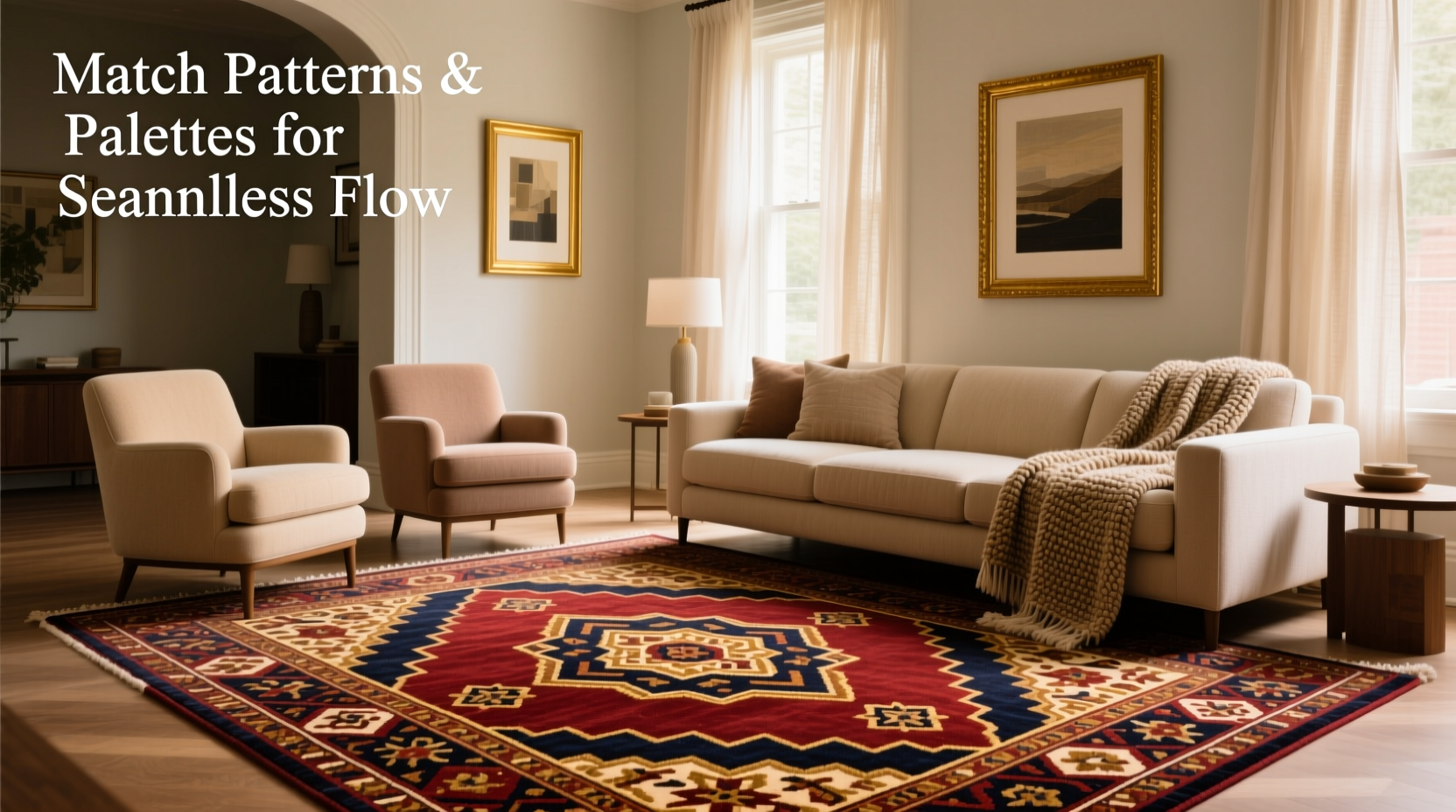 smart strategies to match your rug seamlessly with existing decor