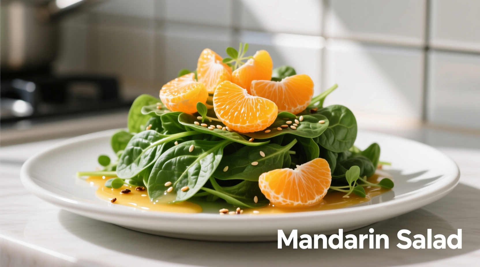 Perfect Mandarin Spinach Salad Recipe: 20 Minutes & Healthy