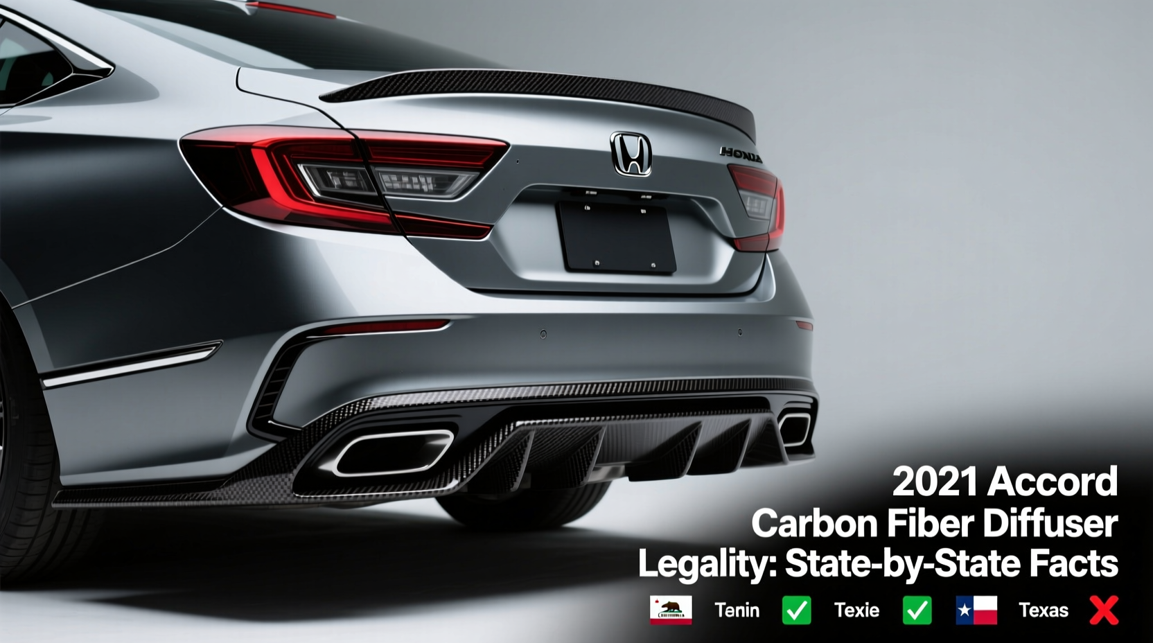 2021 accord carbon fiber diffuser legality