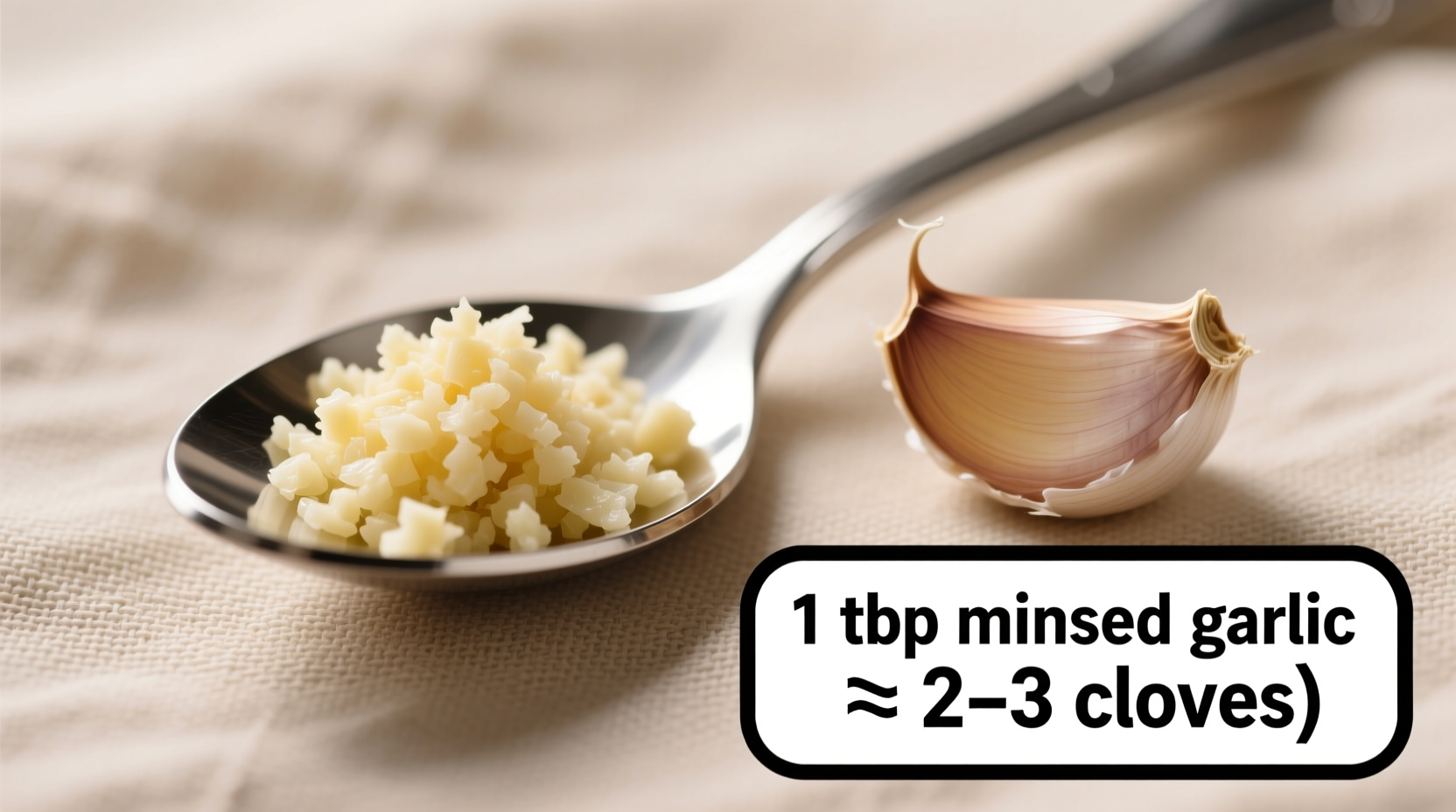 how many cloves garlic in a tablespoon