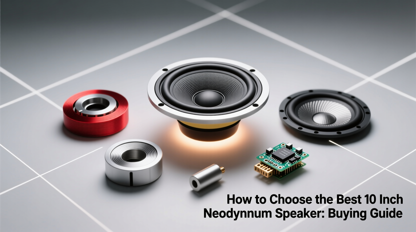 10 inch neodymium speaker