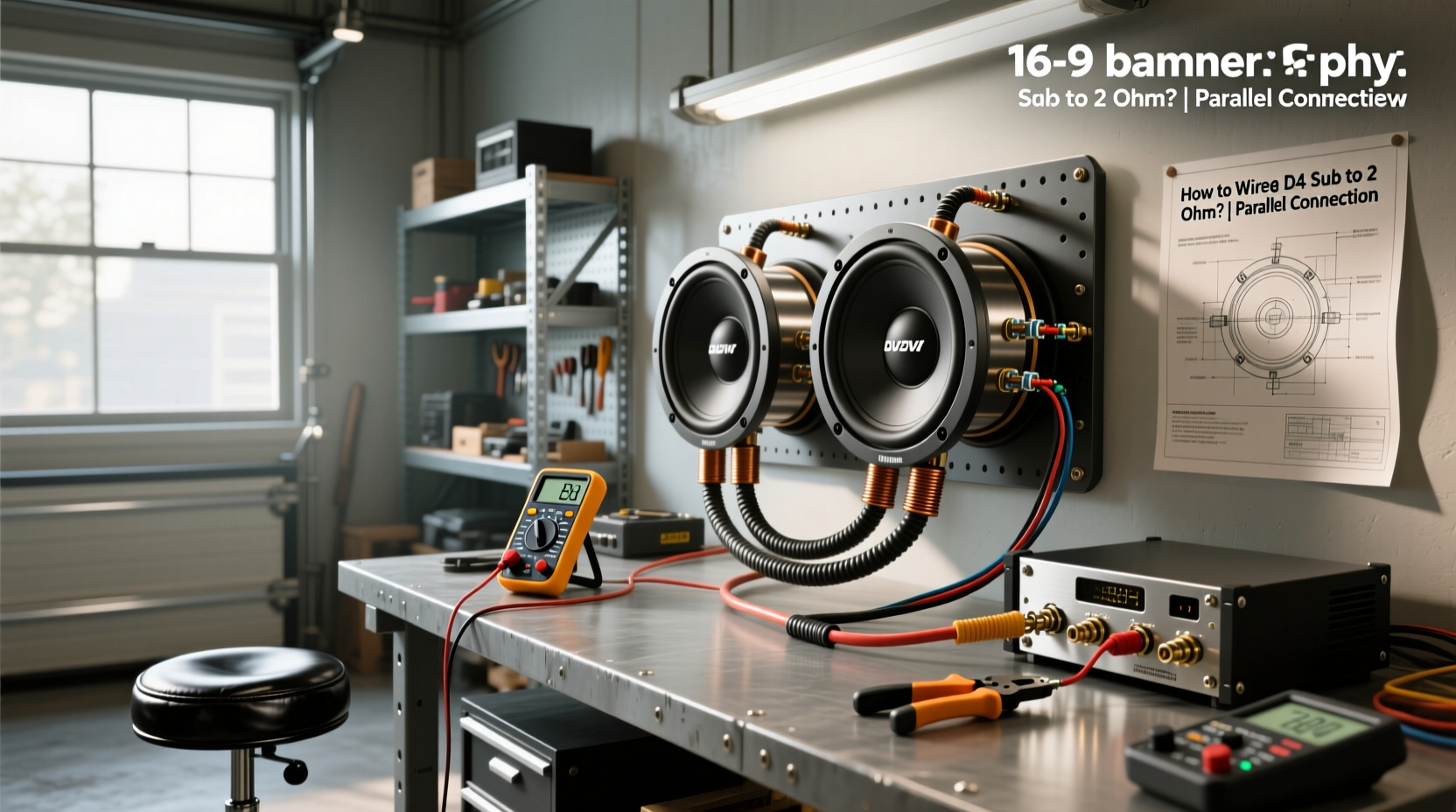 2 ohm dvc subwoofer wiring setup guide