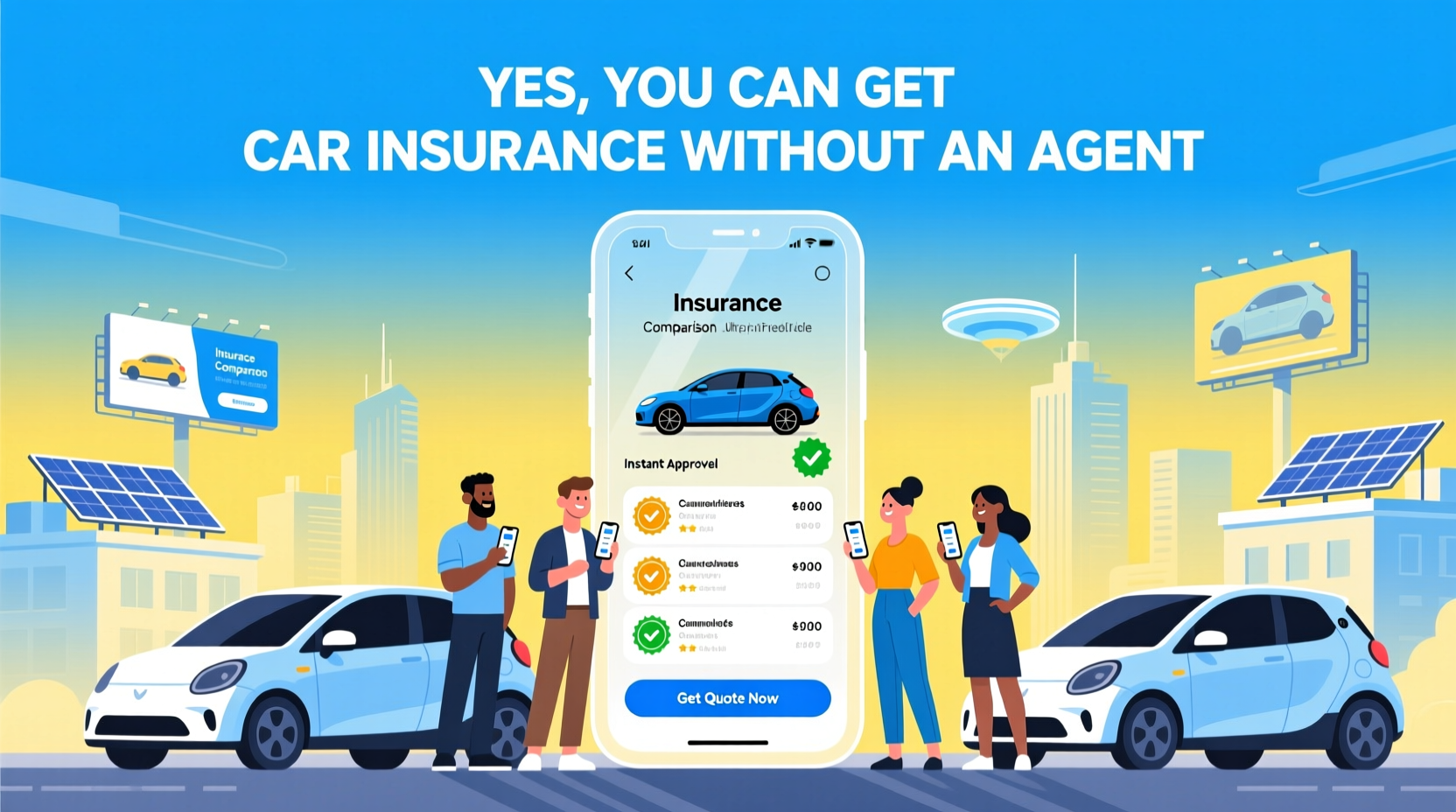 can you get car insurance without an agent