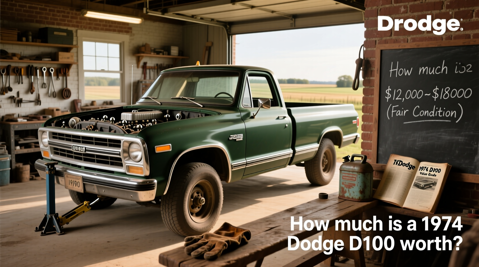 1974 dodge d100 value buying guide