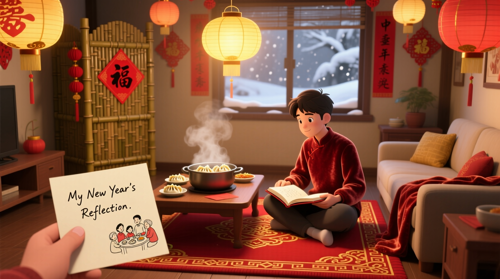 how i celebrate my new year essay