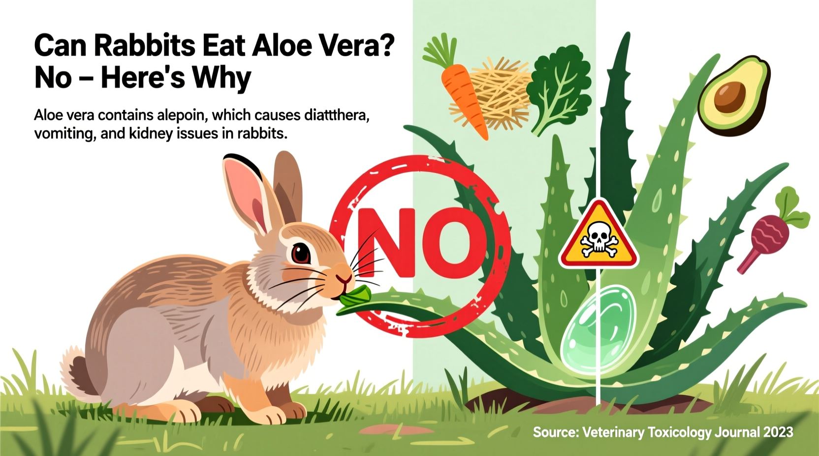 can rabbits eat aloe vera