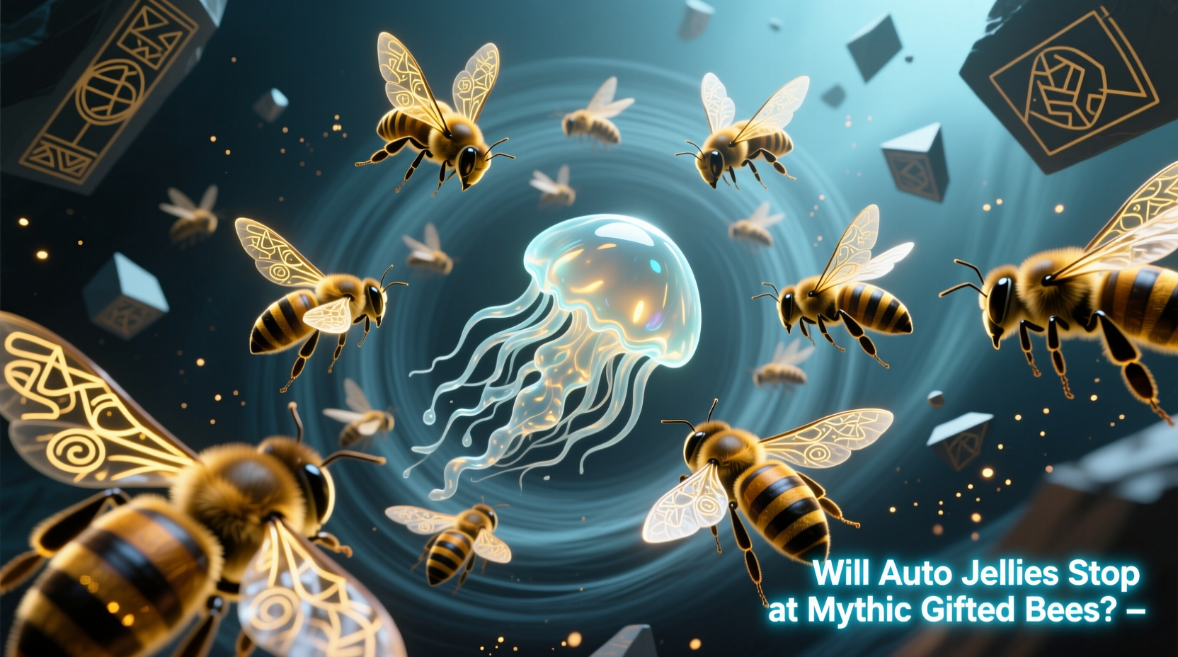 will auto jellies stop at mythic gifted bees in swarm simulator