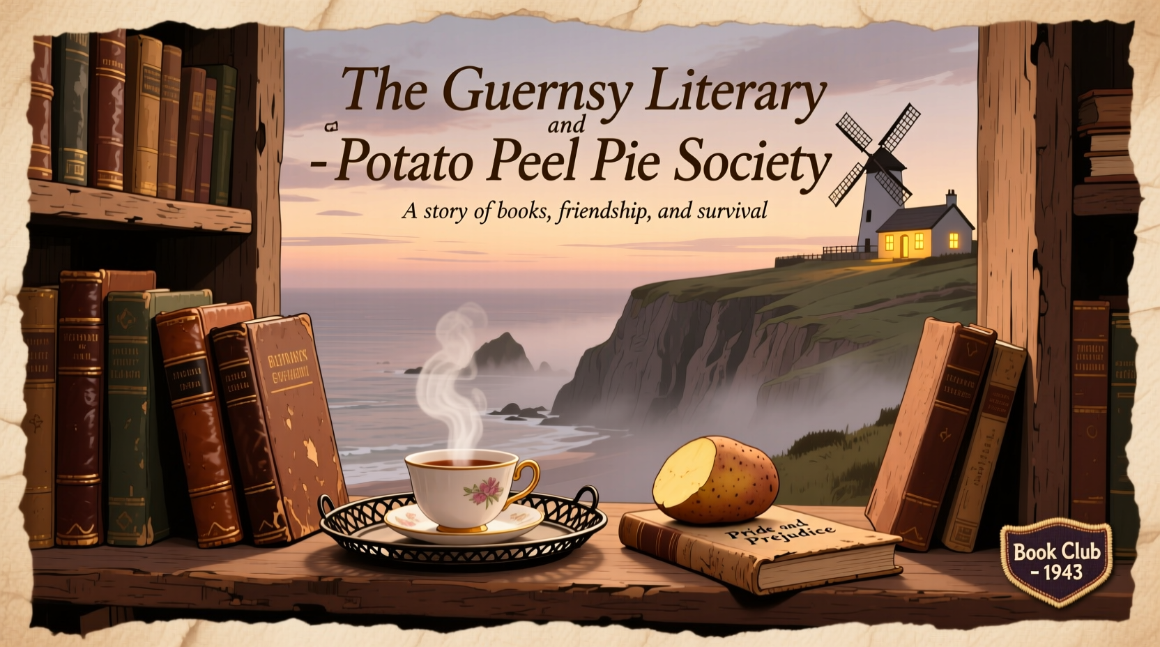 Guernsey Literary and Potato Peel Pie Society: Wo & Wie Anschauen