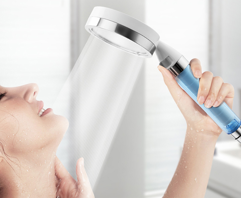 Hot sale ionic vitamin C filter chrome shower head ionic filter with filter element