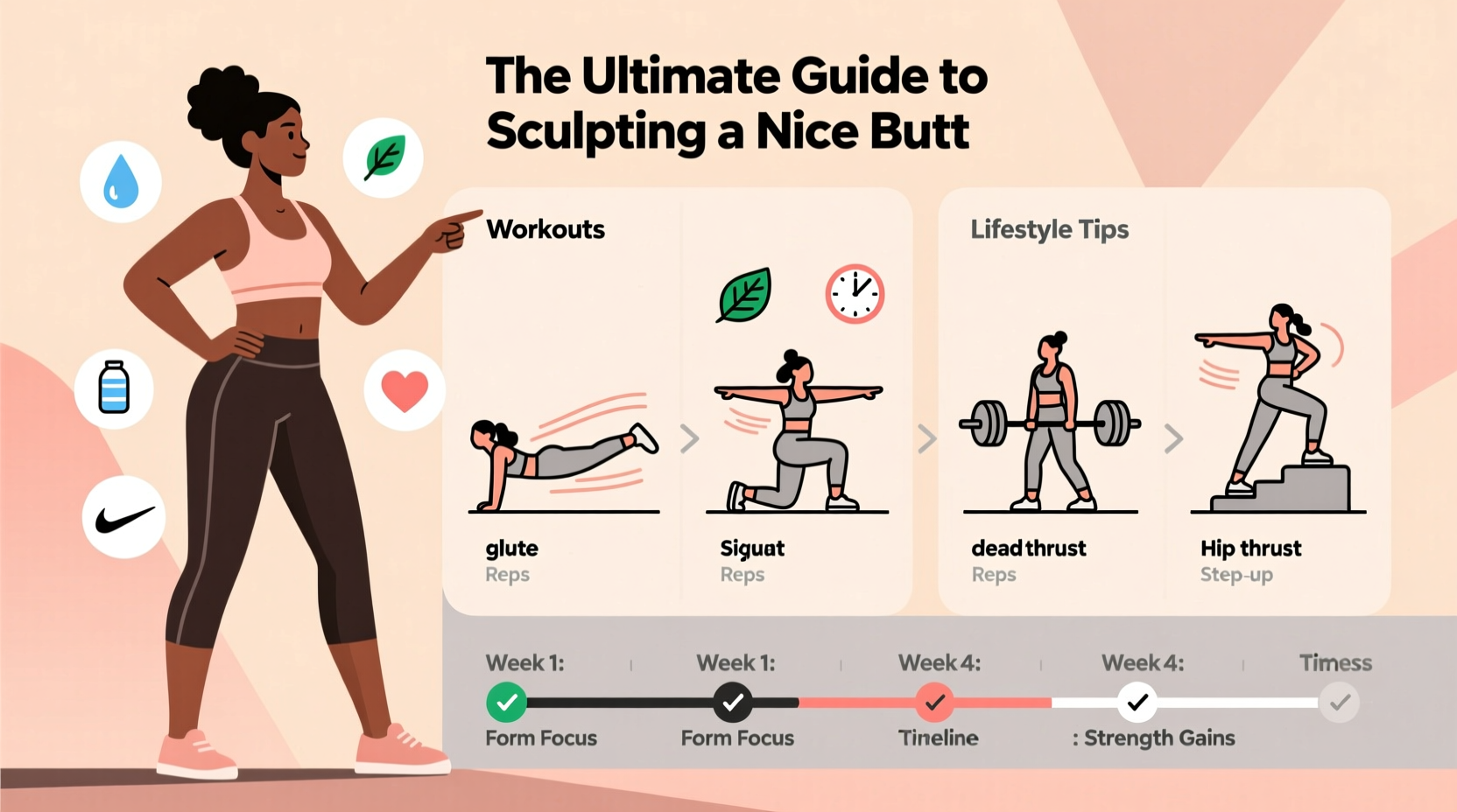 the ultimate guide to sculpting a nice butt effective workouts and lifestyle tips