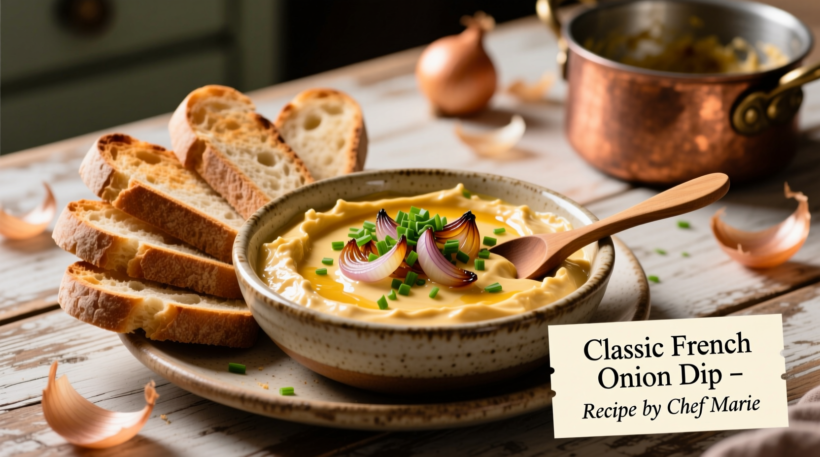 Perfect Homemade French Onion Dip Recipe in 15 Minutes