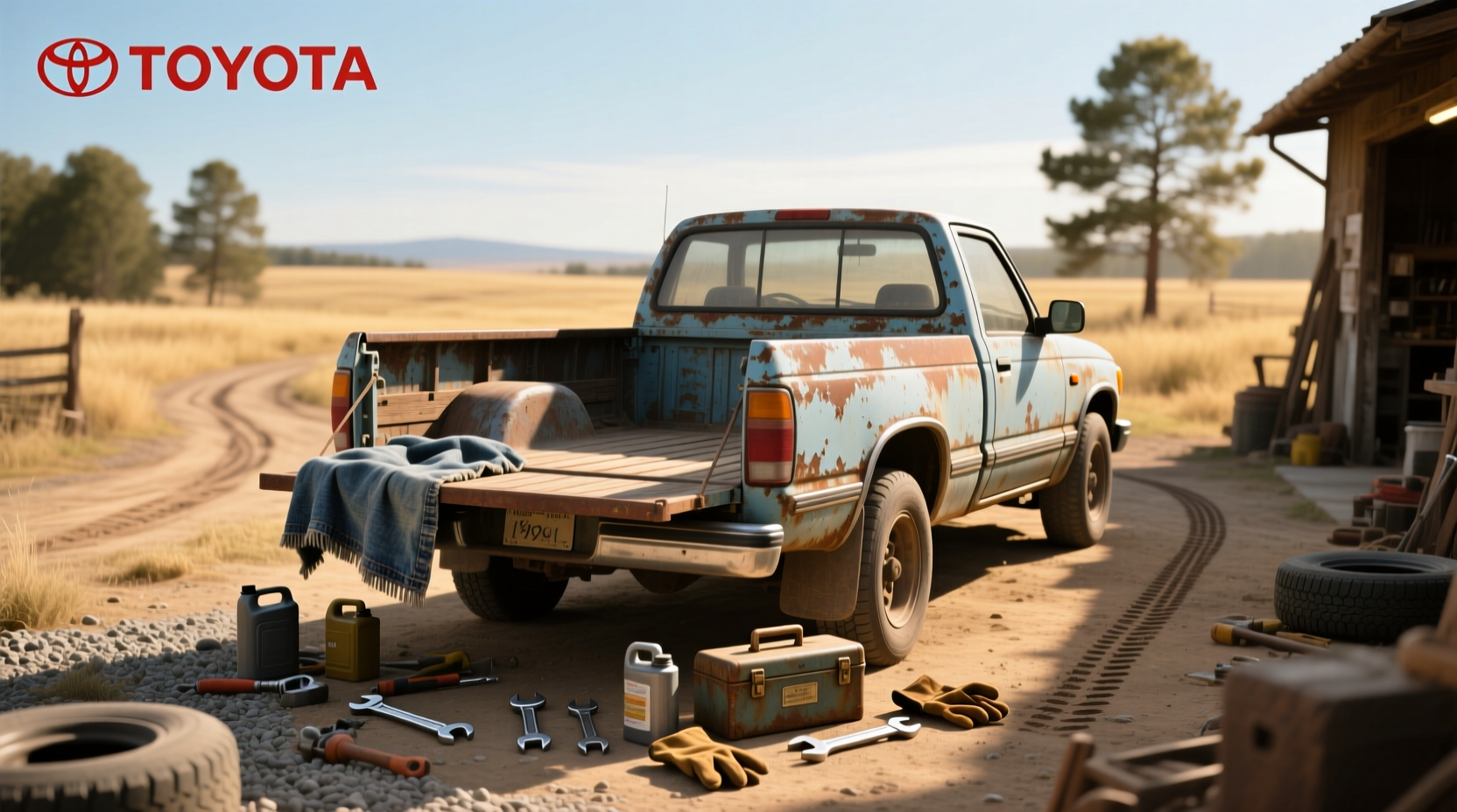 1994 toyota pickup bed size, fit replacement tips