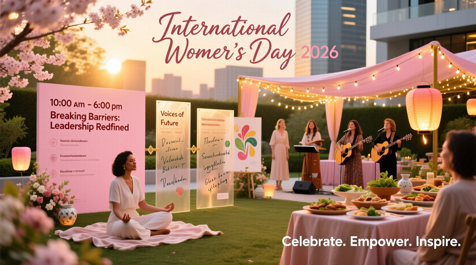 event planner for womens day