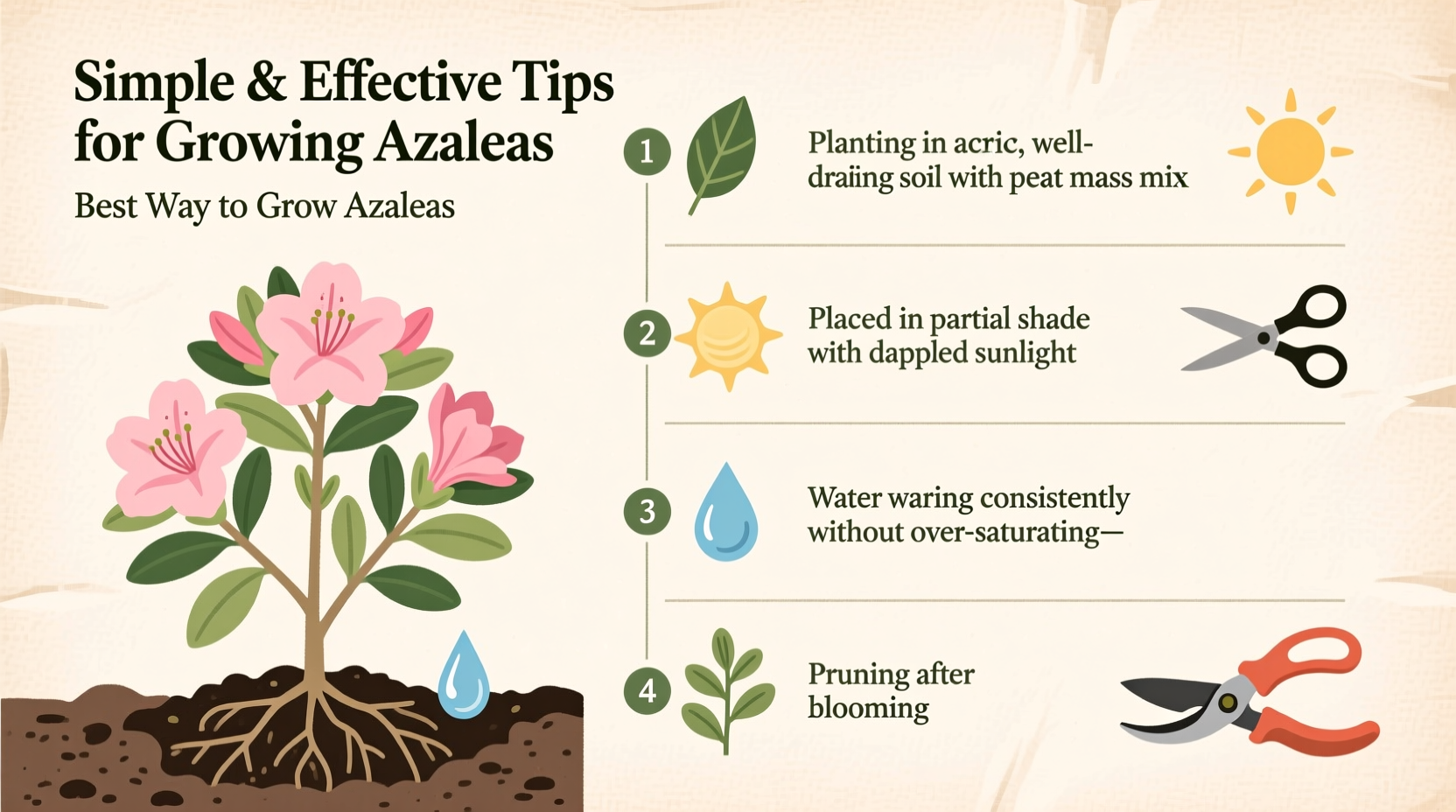 simple and effective tips for the best way to grow azaleas