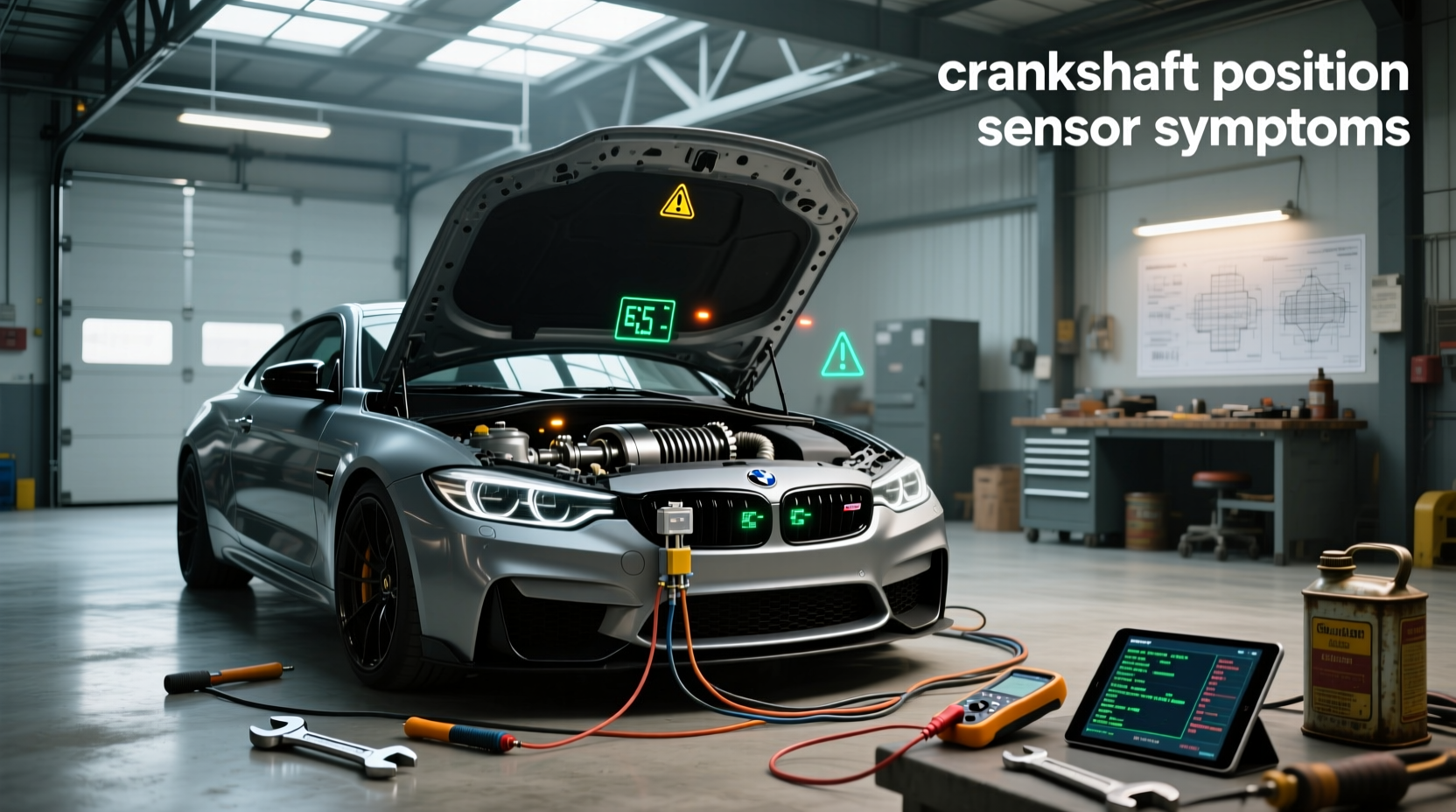 How to Identify Crankshaft Position Sensor Symptoms and Test It