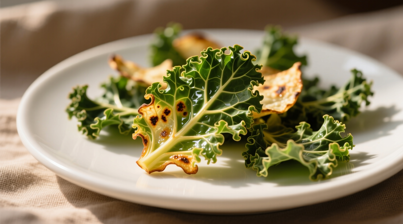 baked kale chips