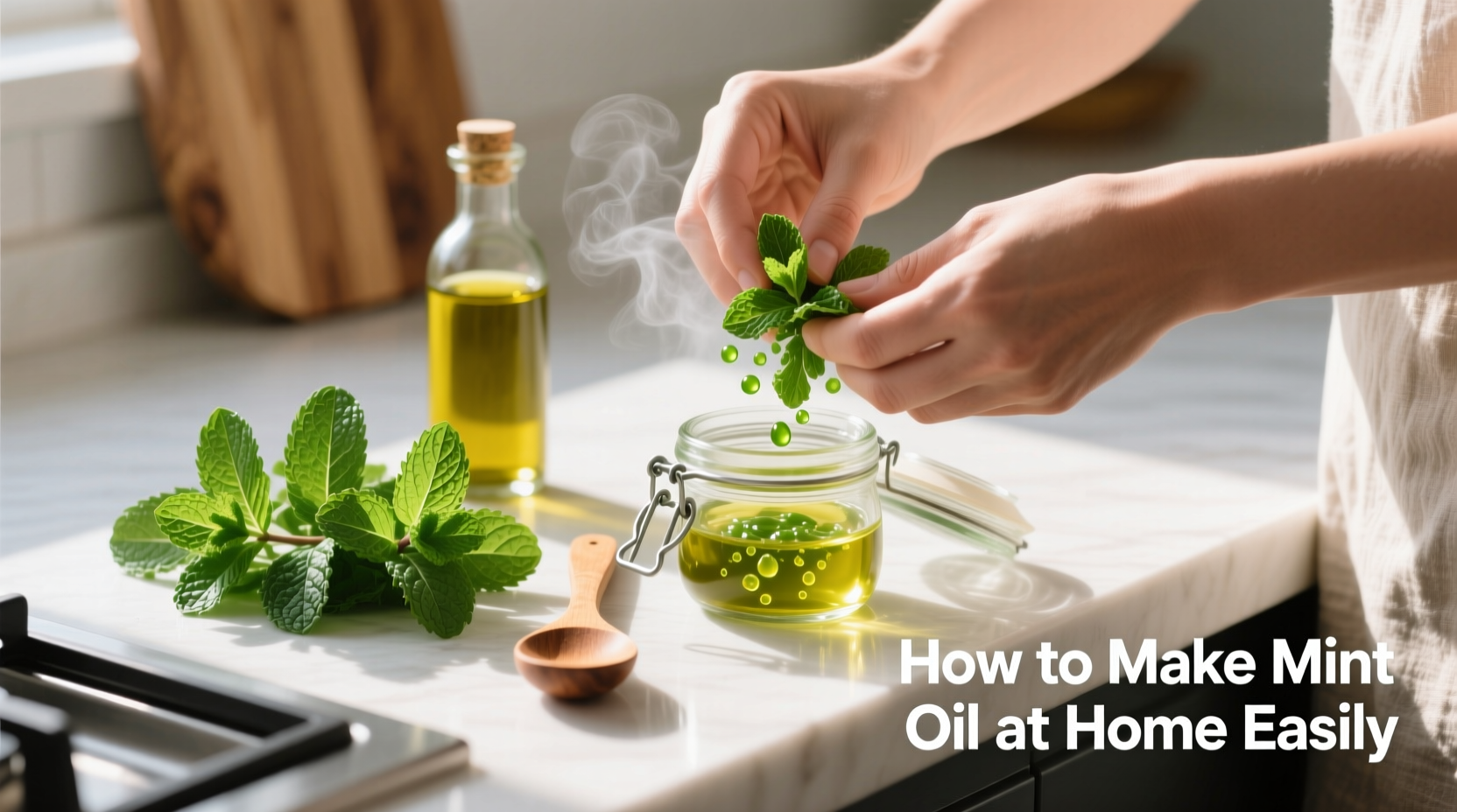 how do you make mint oil