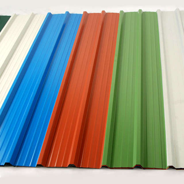 Easy to Setup Color Roofing Sheets Corrugated Steel Panels Metal Coated Steel Plate BS ASTM Boiler Plate Cold Rolled AISI DIN GB