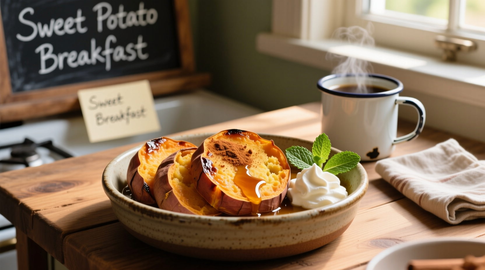 Quick Sweet Potato Breakfast Recipe (Ready in 15 Minutes)