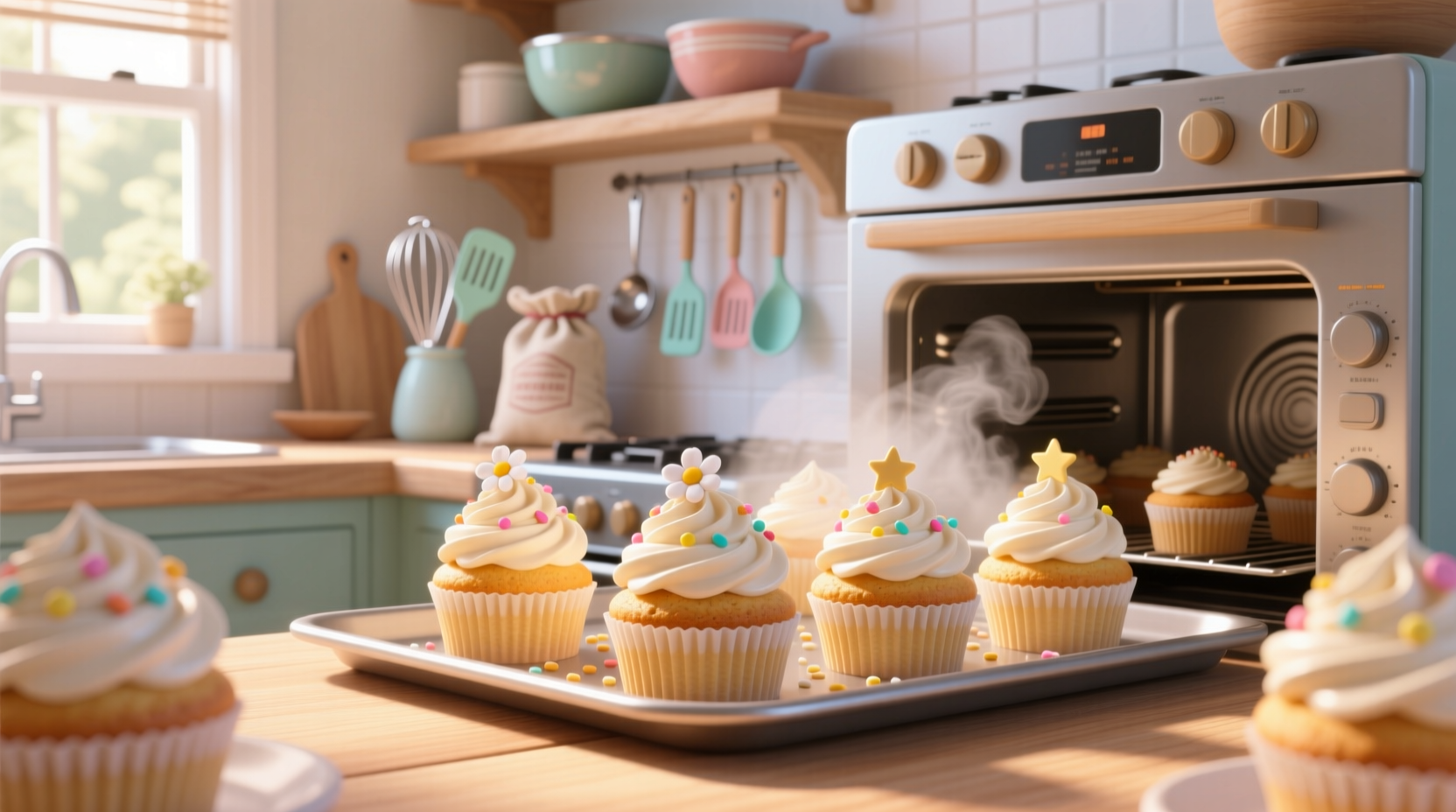 bake lighter cupcakes