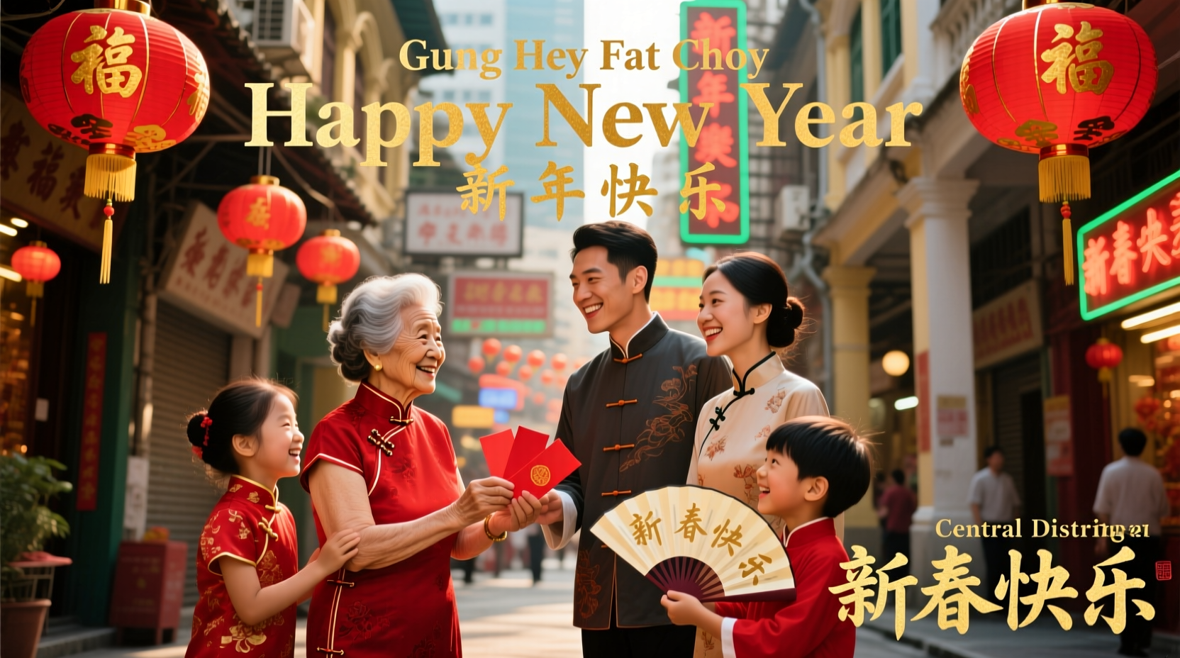 how to say happy new year in hong kong