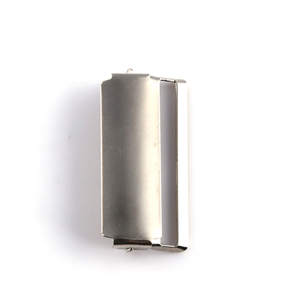 批发金属可调滑动扣服装配件镍吊带调节扣挂绳