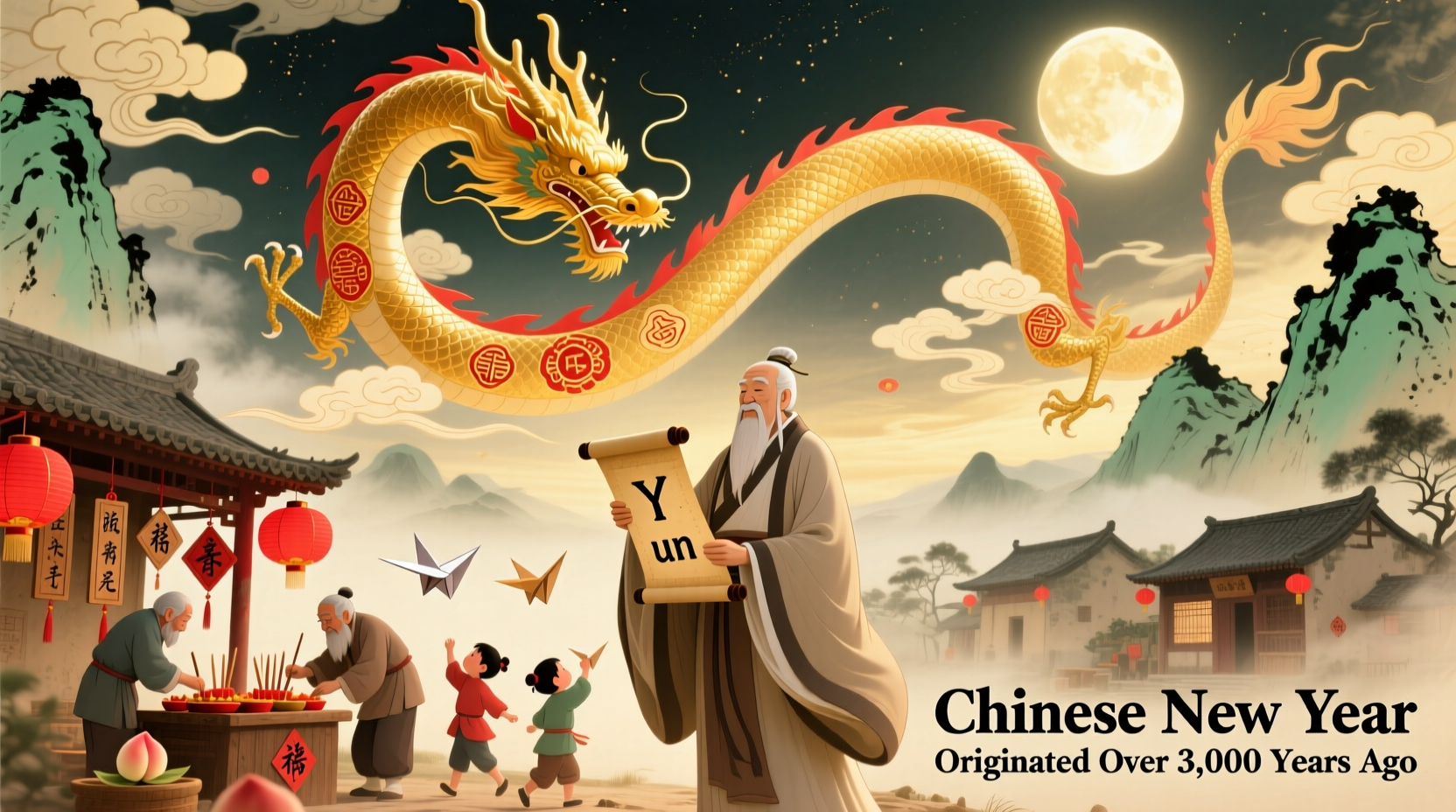 when did the chinese new year originate