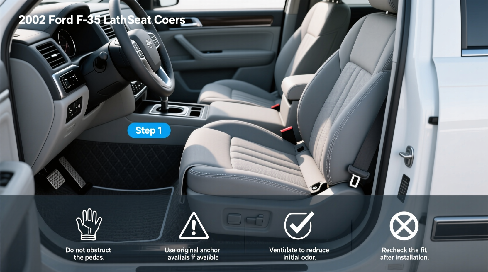 2002 Ford F350 Lariat Seat Covers Buying Guide