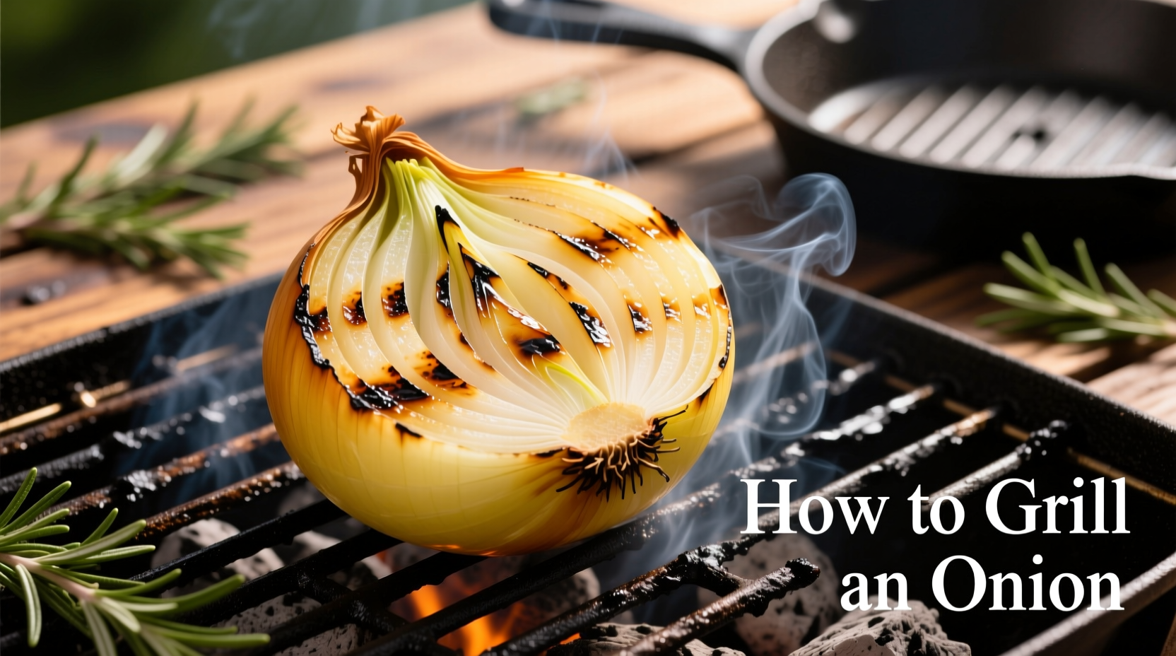 how do you grill an onion