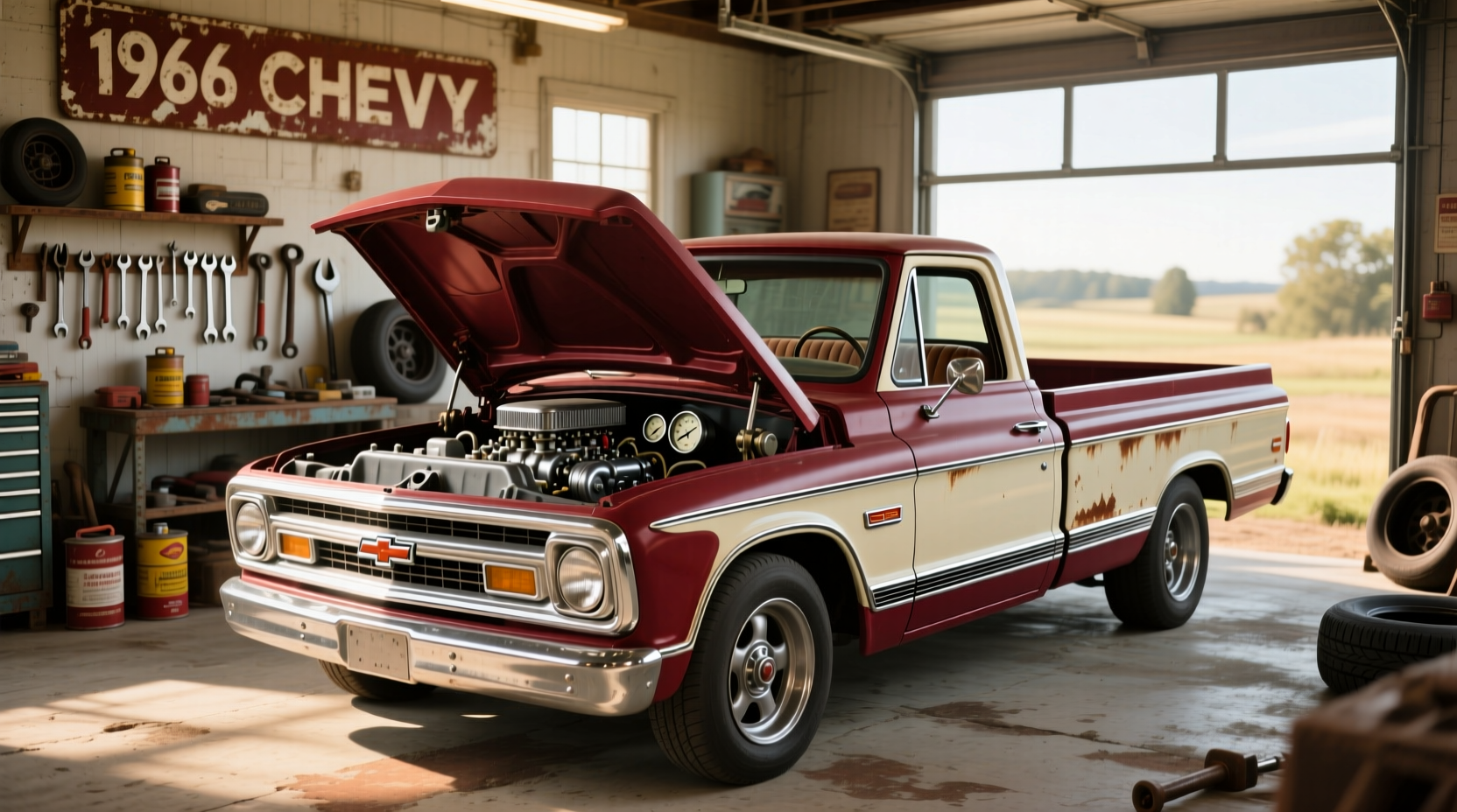 1966 chevy truck engine options buying guide