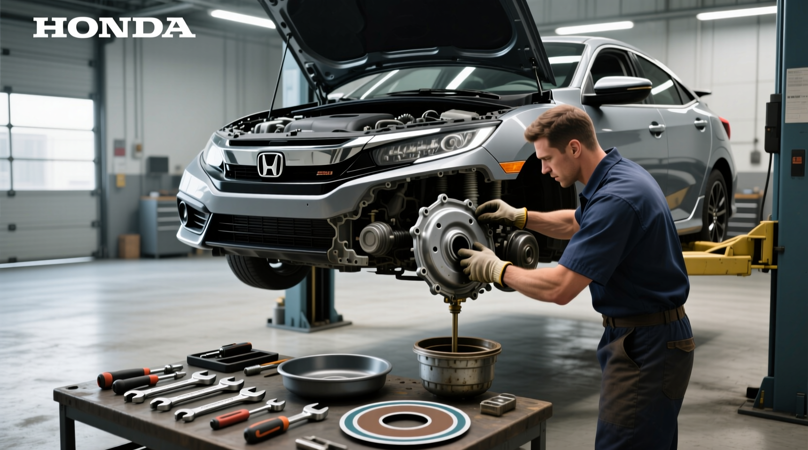 How Much Oil Does A 2018 Honda Civic Takenull