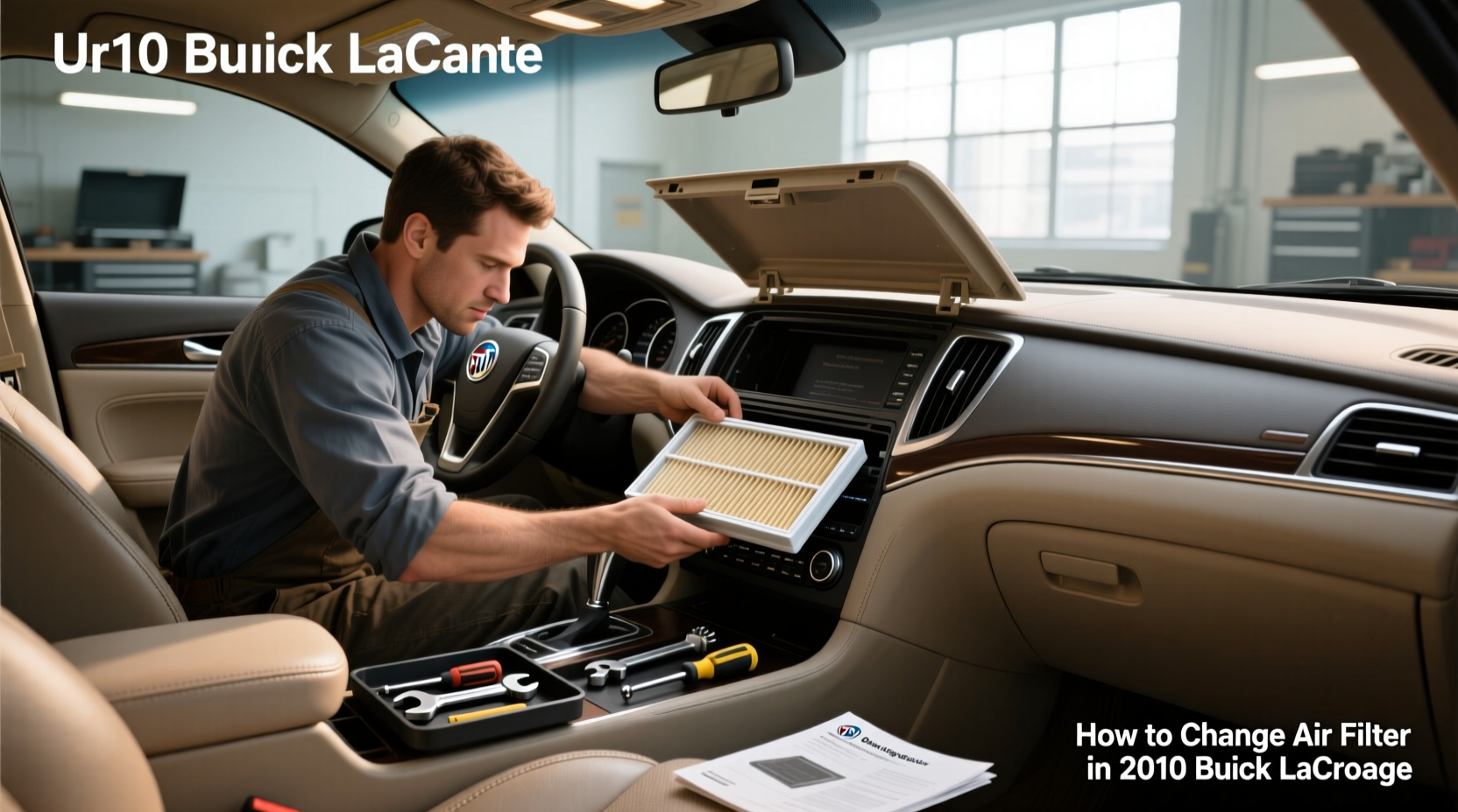 2010 buick lacrosse cabin air filter how to replace choose