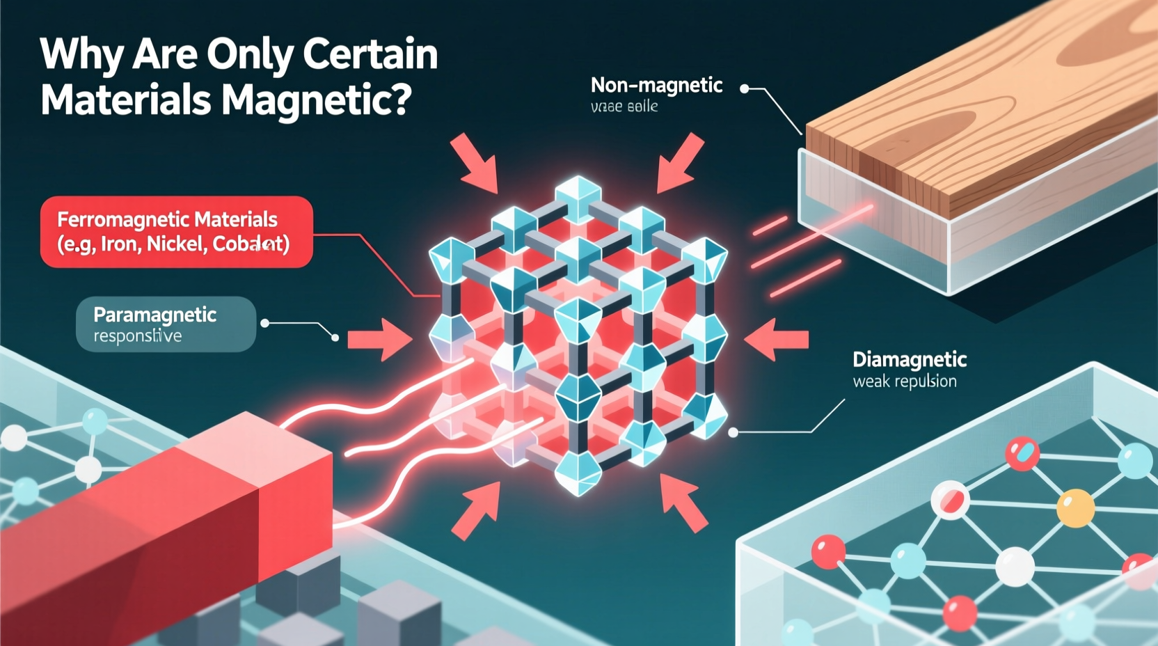 why are only certain materials magnetic the science explained